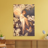 Blossom Fairy Canvas Afdruk (Insitu (Woonkamer))