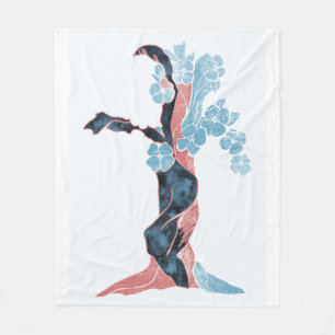 Blossom Fleece Deken