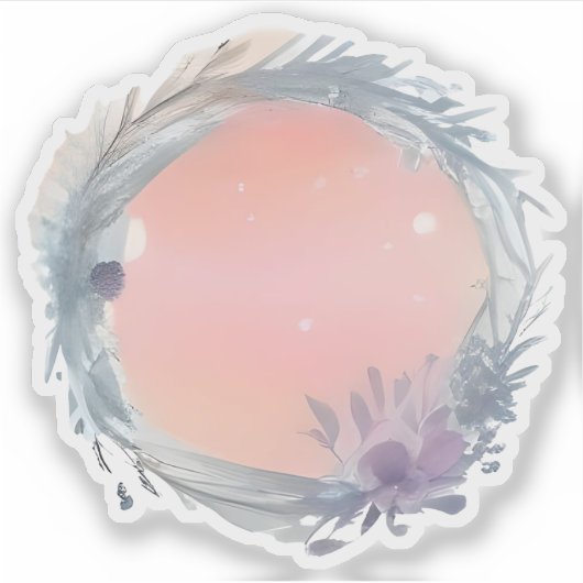 Blossom Halo Sticker (Voorkant)