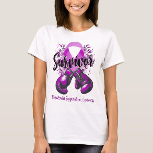 Blossom Hidradenitis Suppurativa Warrior Survivor T-shirt