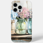  Blossom Hydrangea Mason Jars Case-Mate iPhone Case (Achterkant)