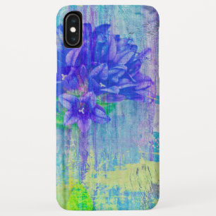 Blossom in Blue Violet iPhone XS Max Hoesje