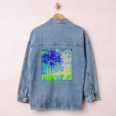 Blossom in Blue Violet Denim Jacket (Hangar)