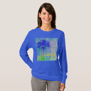 Blossom in Blue Violet T-shirt