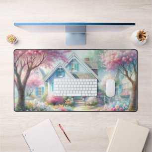Blossom Lane Blauwe Cottage Tuin Bureaumat