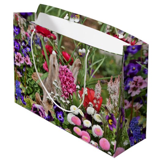 Blossom Large Gift Bag Groot Cadeauzakje (Achterkant Gekanteld)