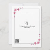Blossom Love Wedding Invitation (Dos)