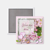 BLOSSOM ~ Magnet TOEPASSEN Magneet (Voorkant / Achterkant)