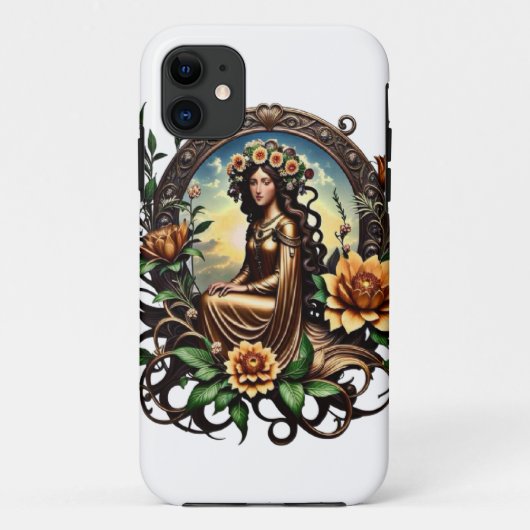 Blossom meisje Case-Mate iPhone case (Achterkant)