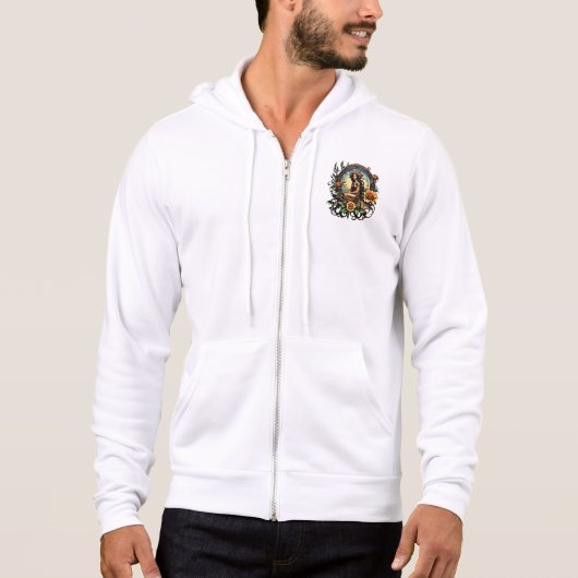 Blossom meisje hoodie (Voorkant)