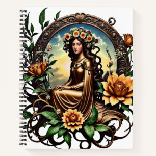 Blossom meisje notitieboek