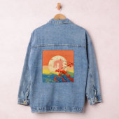 BLOSSOM NATUUR MOUNTAIN DRAGON DENIM JACKET (Hangar)