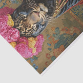 Blossom Panther Tissuepapier (Detail)