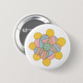 Blossom Pinback Button (Voorkant /achterkant)