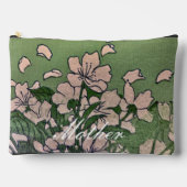 Blossom roseVert Imprimer Couper Sac à coudre (Recto)