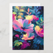 Blossom Rush Spring Floral Garden Aankondiging (Voorkant / Achterkant)