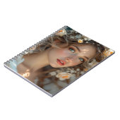 Blossom Seraph – Engel van de Lente Genade Notitieboek (Linkerzijde)