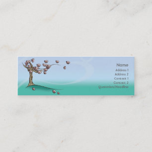 Blossom - Skinny Mini Visitekaartje