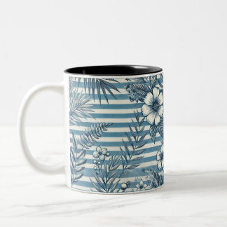 Blossom Stripes Ontwerp Koffie Mok