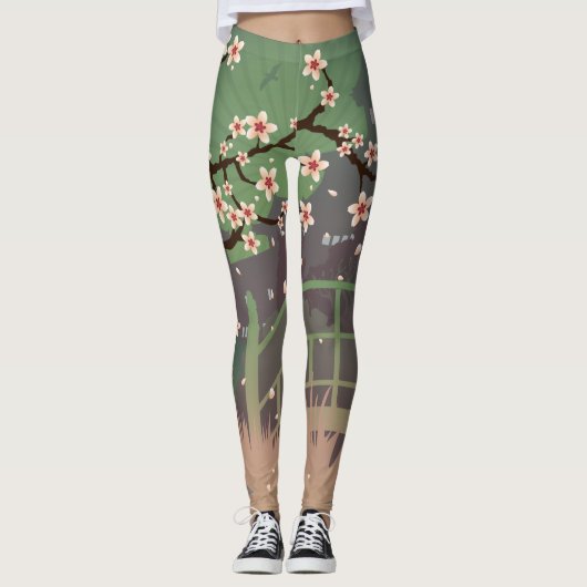 Blossom Sundown Leggings (Voorkant)