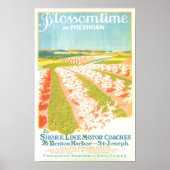 Blossom Time in Michigan Poster (Voorkant)