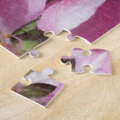 Blossom van honingbijen met roze krabappelboom legpuzzel (Zijkant)