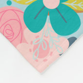 Blossom Vogelhuis Fleece Deken (Hoek)