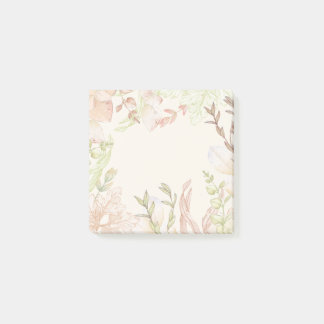 Blossom Waterverf Post-it Notes