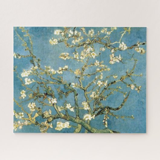 Blossomalamandelboom door Van Gogh  kunst Legpuzzel (Horizontaal)