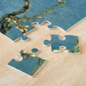 Blossomalamandelboom door Van Gogh  kunst Legpuzzel (Zijkant)