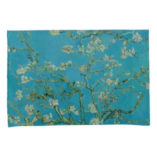 Blossomalamandelboom van Van Gogh Kussensloop (Voorkant-Rechts)