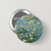 Blossomalamandelboom van Van Gogh Ronde Button 5,7 Cm (Voorkant /achterkant)