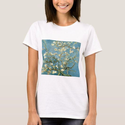Blossomalamandelboom van Van Gogh T-shirt (Voorkant)