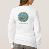 Blossomalamandelboom van Van Gogh T-shirt (Achterkant)