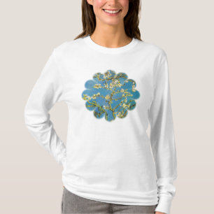 Blossomalamandelboom van Van Gogh T-shirt