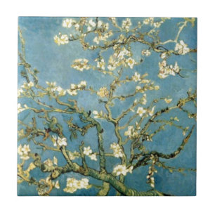 Blossomalamandelboom van Van Gogh Tegeltje