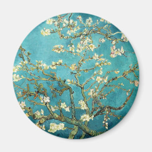 Blossomalamandelboom - Vincent Van Gogh Magneet