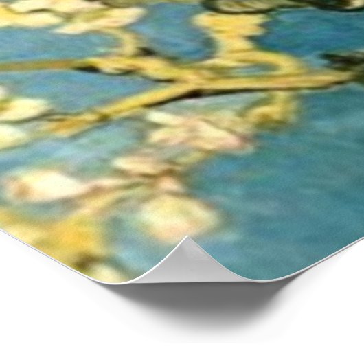 Blossomalmonaboom Post-Impressionistisch Poster (Hoek)