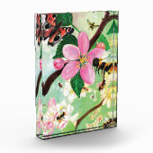 Blossomboom met bijen fotoblokken (Links)