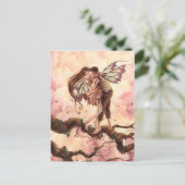 Blossomeliefde Briefkaart (Staand voorkant)