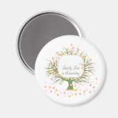 Blossomfamilie - boom magneet (Voorkant / Achterkant)