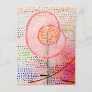 Blossoming (1934) door Paul Klee - Abstracte kunst Briefkaart
