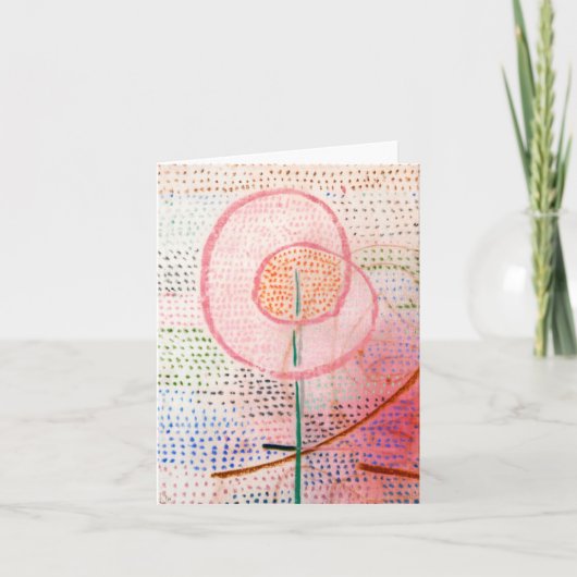 Blossoming 1934 schilderij van Paul Klee Kaart (Voorkant)