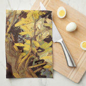 Blossoming Acacia Branches door Vincent van Gogh Theedoek (Quarter Fold)
