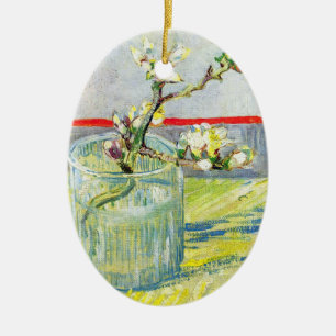 Blossoming Almond Branch door Vincent van Gogh Keramisch Ornament