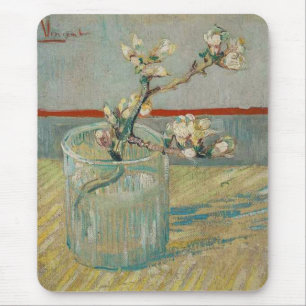 Blossoming Almond Branch door Vincent van Gogh Muismat