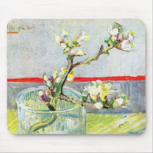 Blossoming Almond Branch door Vincent van Gogh Muismat