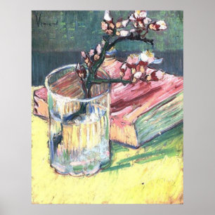 Blossoming Almond Branch door Vincent van Gogh Poster
