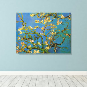 Blossoming Almond Tree door Vincent van Gogh Canvas Afdruk