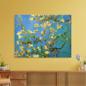 Blossoming Almond Tree door Vincent van Gogh Canvas Afdruk (Insitu (Woonkamer))